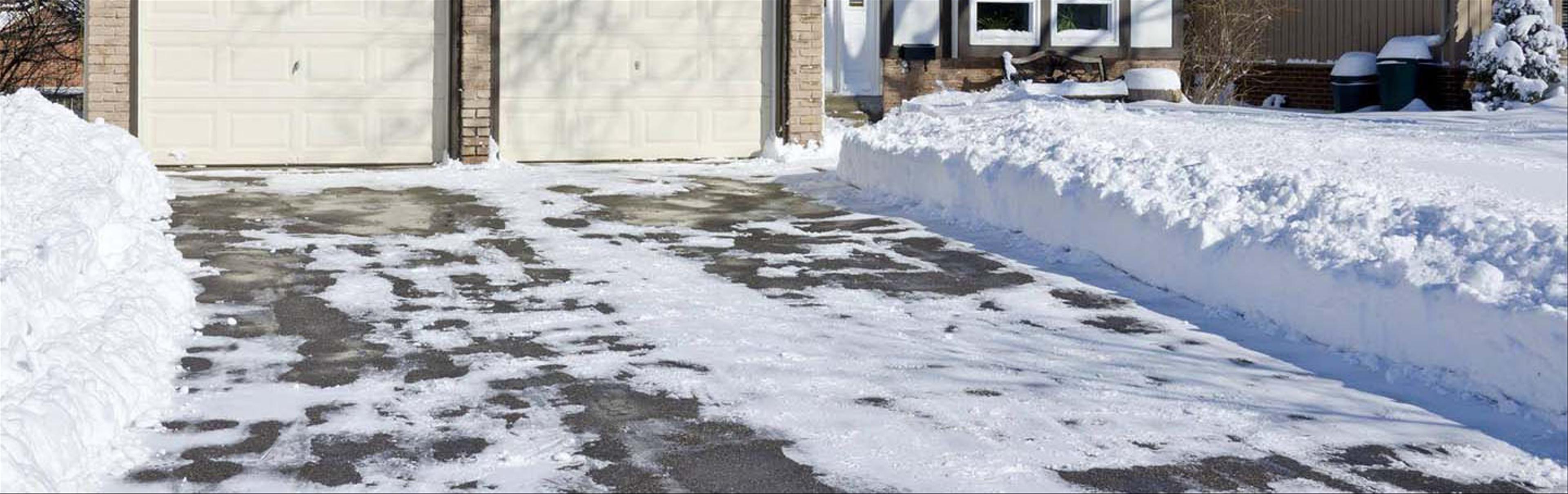 Close up image of driveway